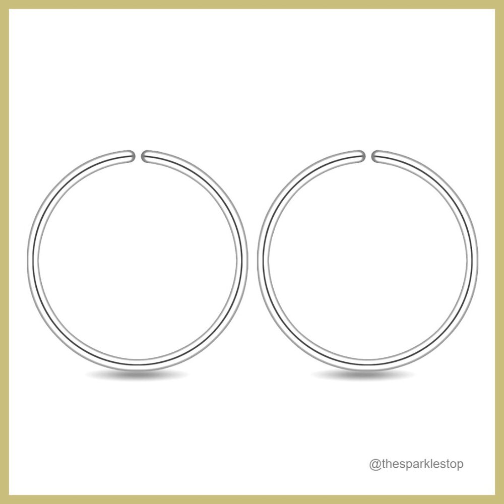 Gold Filled or Sterling Silver Huggie Hoop Earrings for Women